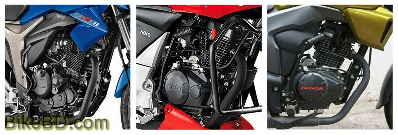 Suzuki Gixxer, Hero Xtreme Sports, Honda CB Trigger Engine